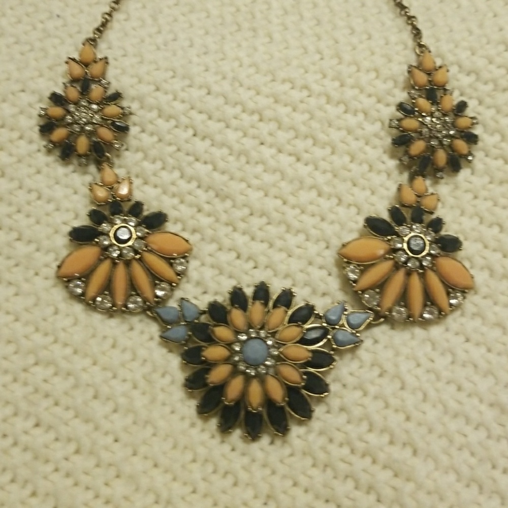 Jcrew crystal necklace